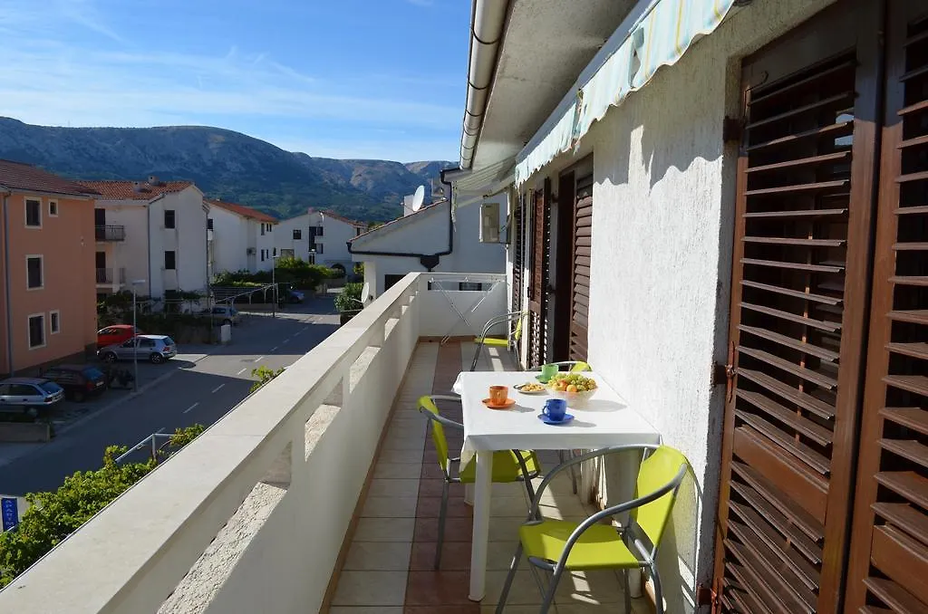 Apartments Sersic Baska 0*, Baška Croazia